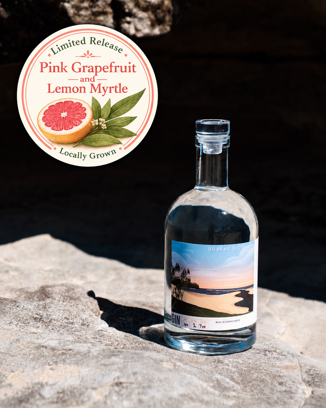 Pink Grapefruit and Lemon Myrtle Gin